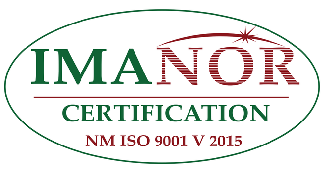 Certification IMANOR NM ISO 9001 v2015
